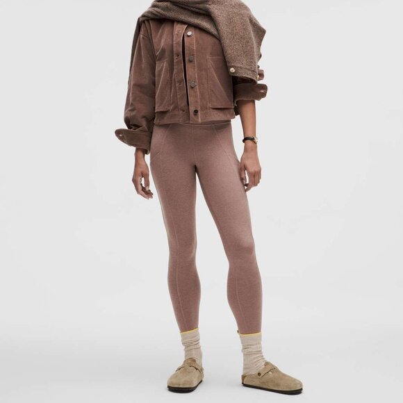 lululemon athletica Pants - NWT Lululemon Soft Sueded High-Rise Tight 25", Sz 6, Twilight Rose